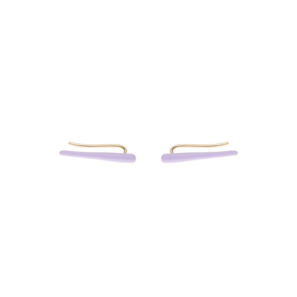 Aesthesis Earrings – gold 9K, enamel