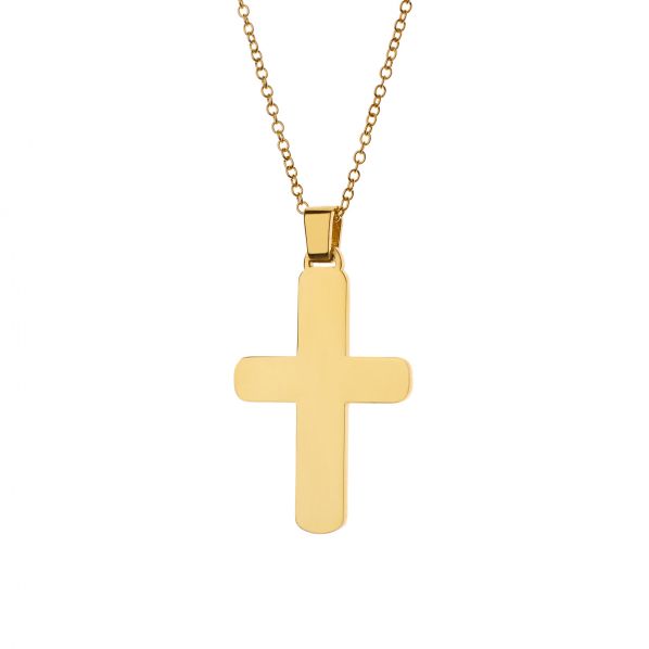 Cross Pendant - gold 14K