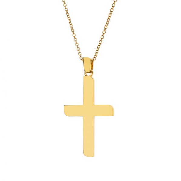 Cross Pendant - gold 14K