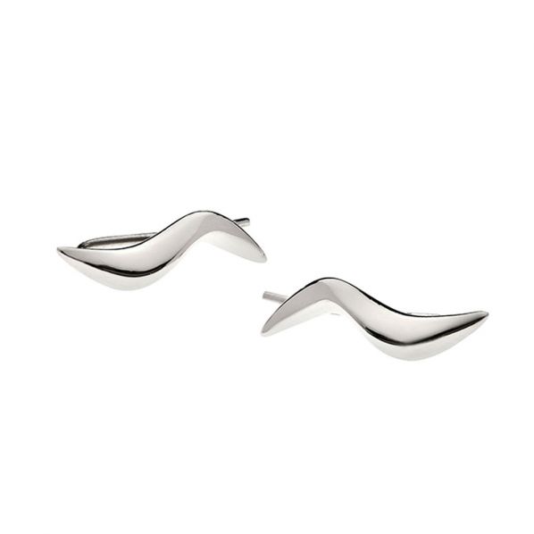 Cymata Earrings - silver