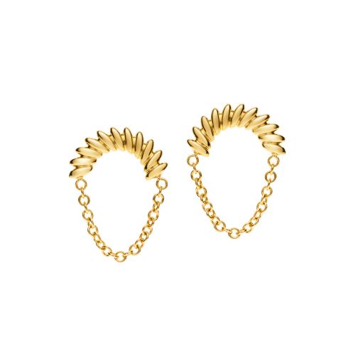Reflections Earrings - gold 9Κ