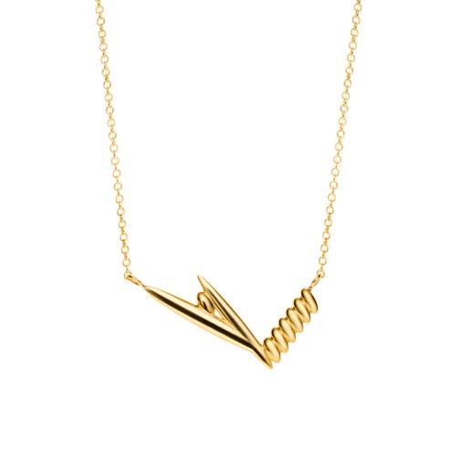Reflections Necklace - gold 9K