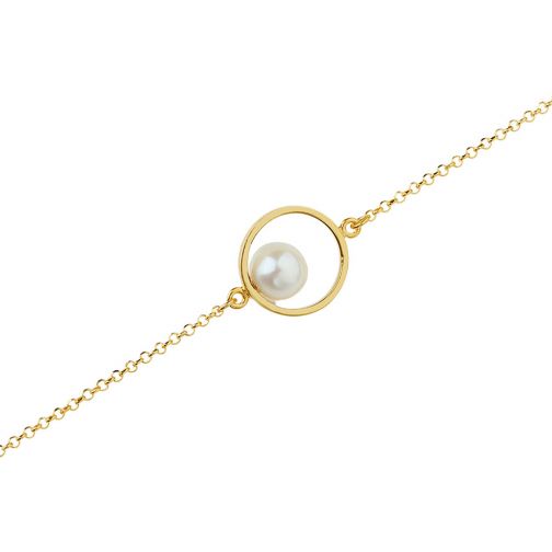 Harmony Bracelet - silver, pearl